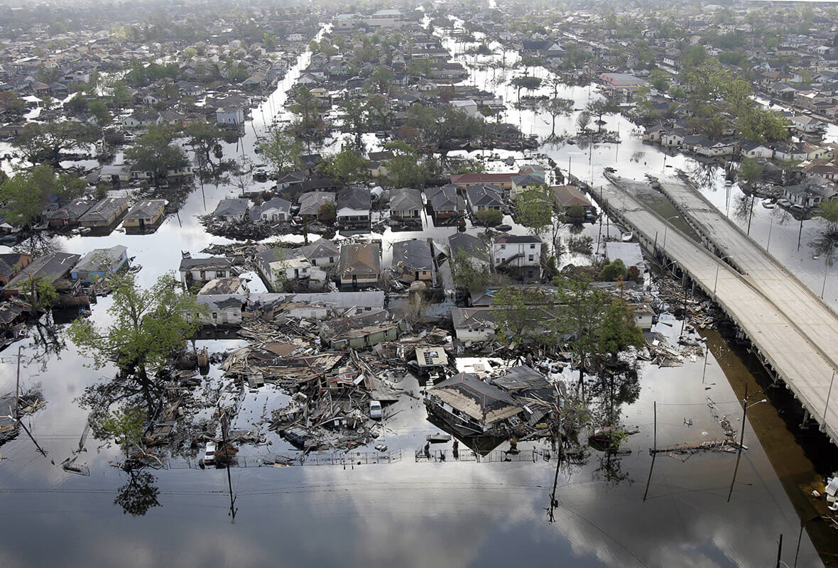 Hurricane Katrina: Caught on Camera