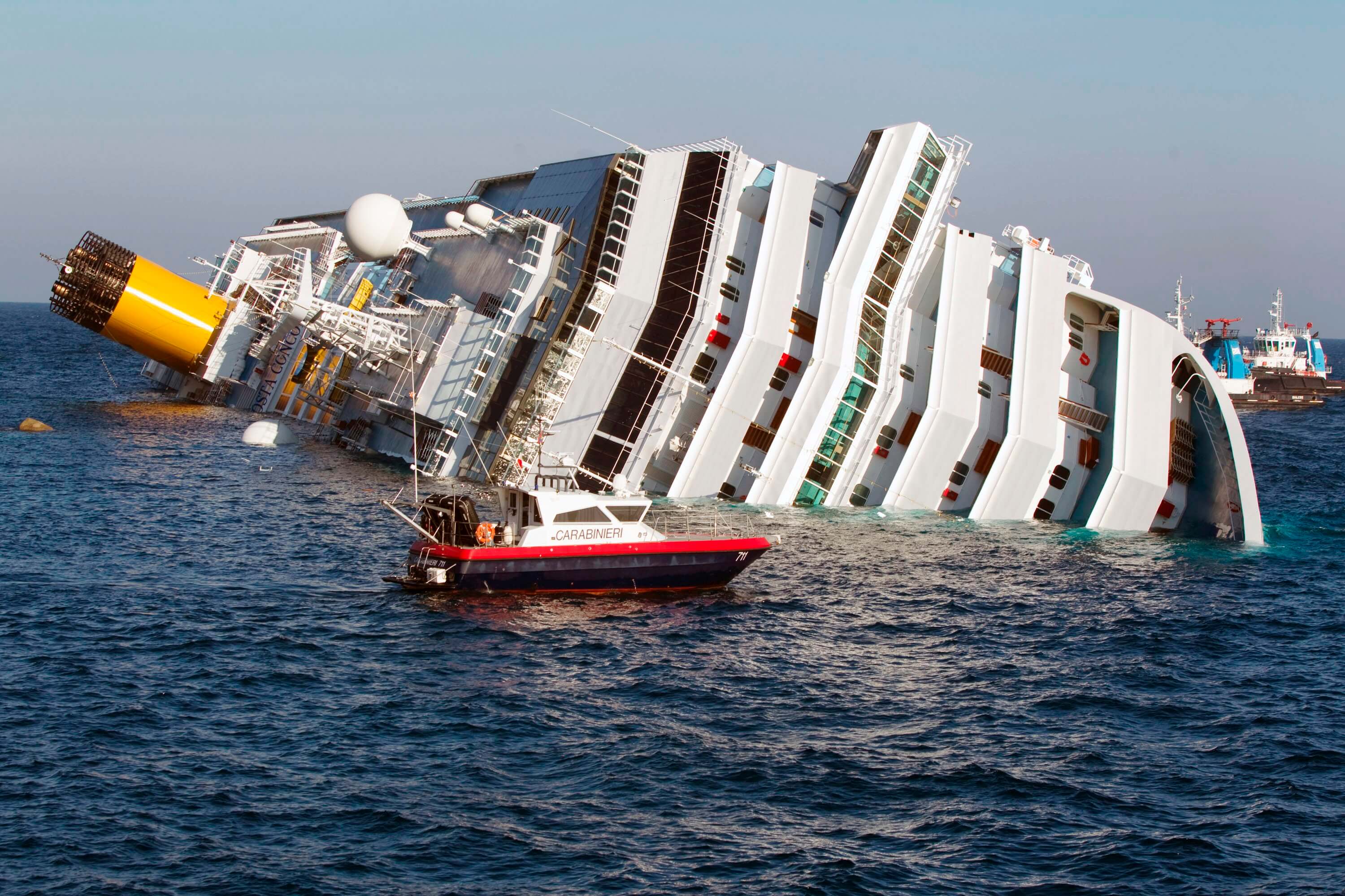The Sinking of Concordia Caught on Camera