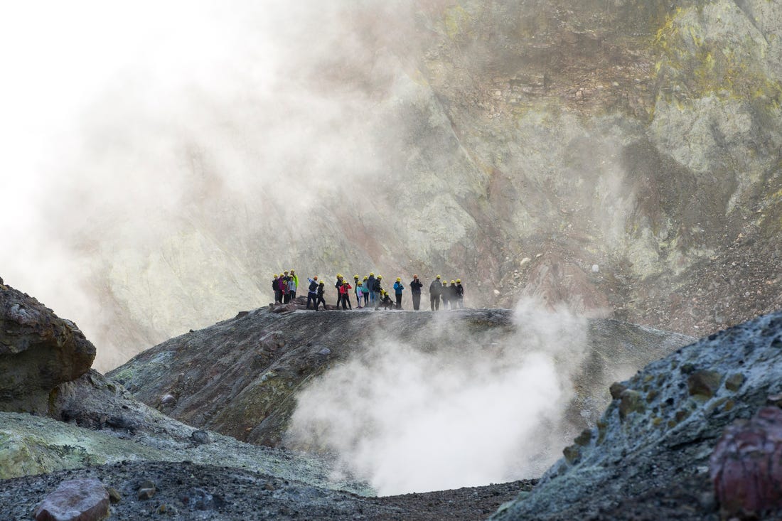 Trapped in the Volcano